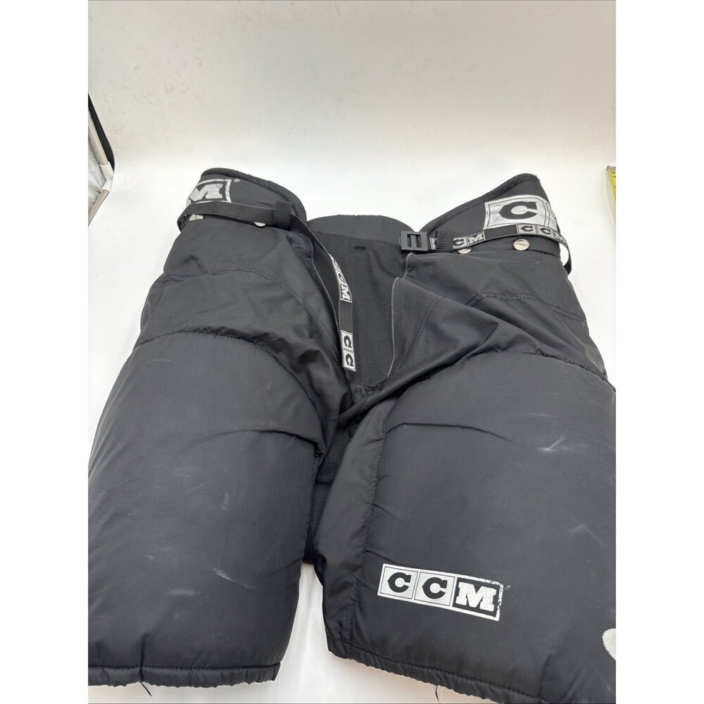 CCM Tacks 152 Padded Ice Hockey Girdle Pants, Senior Medium Black